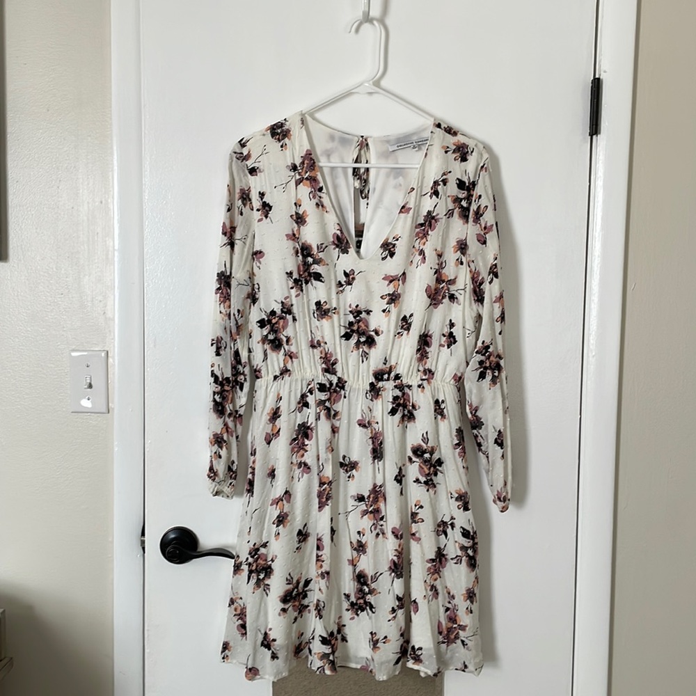 COLLECTIVE CONCEPTS Krystal Textured Dress Off-White